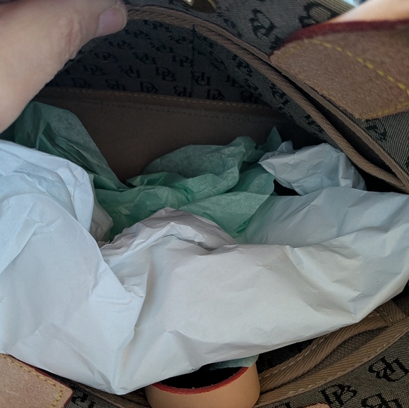 Dooney & Bourke Mini Signature Tassel Tote - Picture 9 of 15